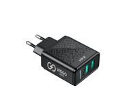 VIGGO DESIGN 2xUSB 3.4A Czarna - 1458562 - zdjęcie 3